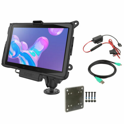 RAM® Powered Mount for Samsung Tab Active Pro with Backing Plate