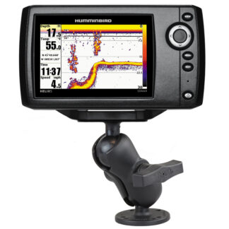 RAM® Drill-Down Double Ball Mount for Humminbird Helix 5