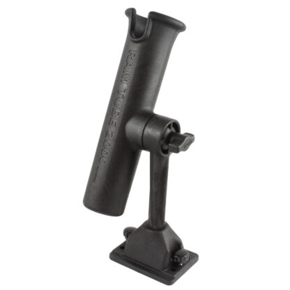RAM® Tube™ Fishing Rod Holder with Deck Track Base