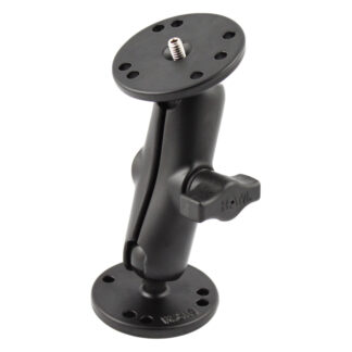 RAM® Double Ball Mount with 1/4"-20 Male Thread