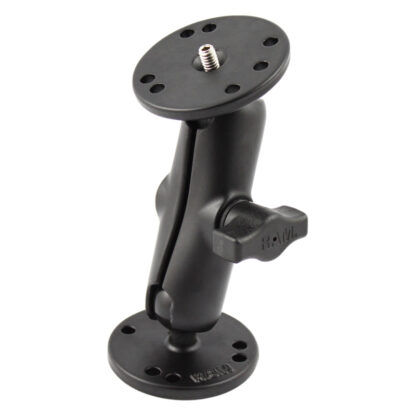 RAM® Double Ball Mount with 1/4"-20 Male Thread