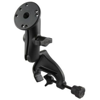 RAM® Double Ball Yoke Clamp Mount with Round Plate