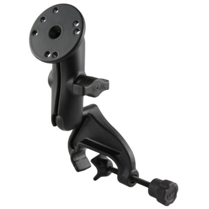 RAM® Double Ball Yoke Clamp Mount with Round Plate