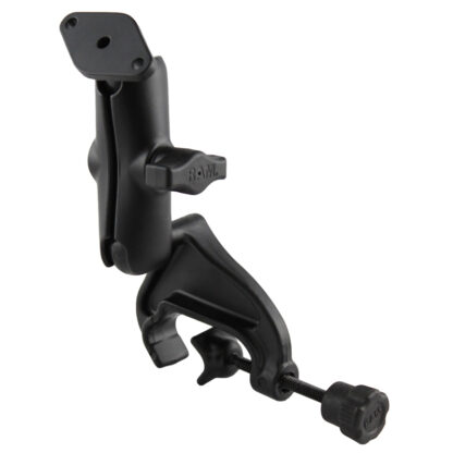 RAM® Double Ball Yoke Clamp Mount with Diamond Plate