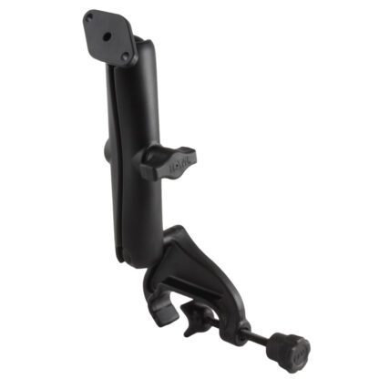 RAM® Double Ball Yoke Clamp Mount with Diamond Plate