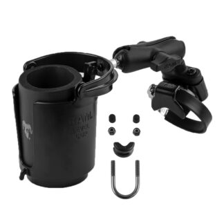 RAM® Level Cup™ 16oz Drink Holder with ATV/UTV Rail Base