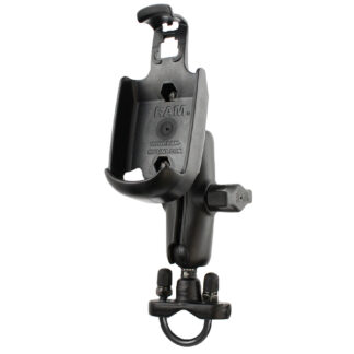 RAM® Handlebar U-Bolt Double Ball Mount for Magellan eXplorist + More