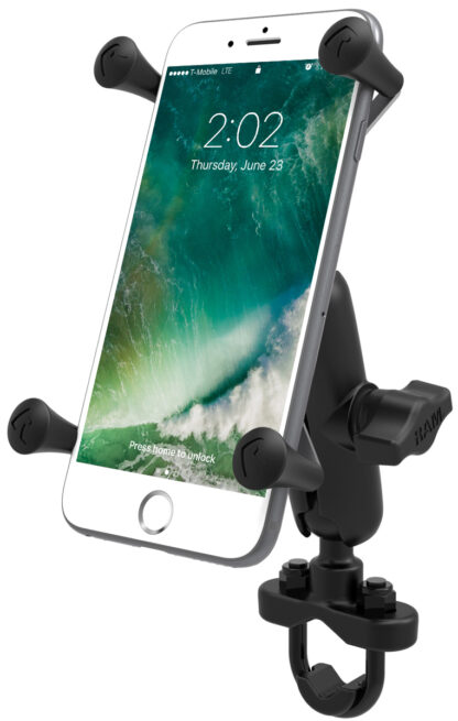 RAM® X-Grip® Large Phone Mount with Handlebar U-Bolt Base