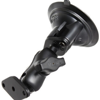 RAM® Twist-Lock™ Suction Cup Double Ball Mount