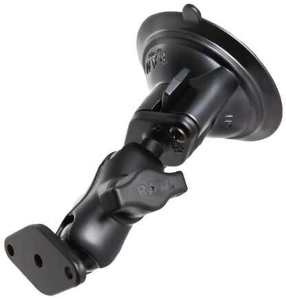 RAM® Twist-Lock™ Suction Cup Double Ball Mount