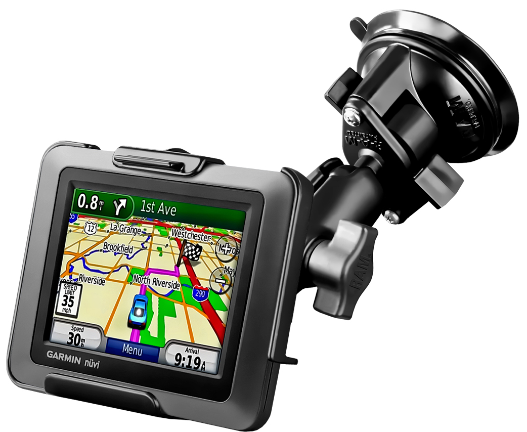 RAM Twist Lock Suction Cup Mount for Garmin nuvi 220 zumo 220 More