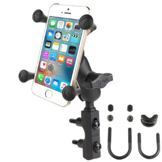 RAM® X-Grip® Phone Mount with Motorcycle Brake/Clutch Reservoir Base