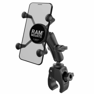 RAM® X-Grip® Phone Mount with RAM® Tough-Claw™ Small Clamp Base