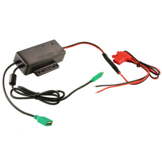 GDS® Hardwire Charger with USB Type-C Male Connector and USB Type A Port