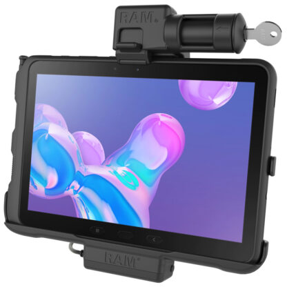 RAM® EZ-Roll'r™ Powered Key-Locking Cradle for Samsung Tab Active Pro