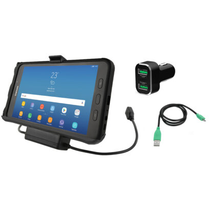 RAM® EZ-Roll'r™ Power & Data Cradle for Samsung Tab Active2 with Charger