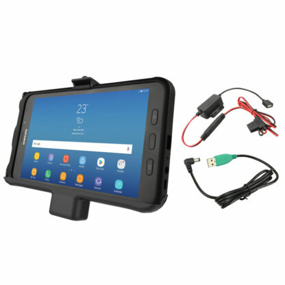 RAM® EZ-Roll'r™ Powered Cradle for Samsung Tab Active2 with Charger
