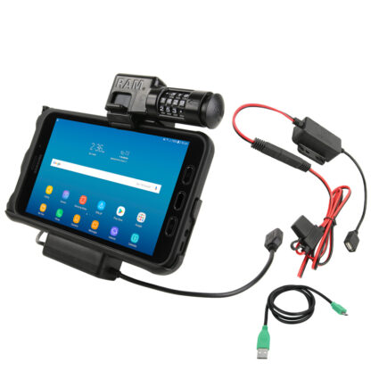 RAM® Locking Power & Data Cradle for Samsung Tab Active2