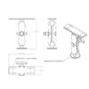 RAM® Universal Marine Electronic Mount - Bild 3