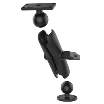 RAM® Drill-Down Double Ball Mount for Humminbird Helix 5 - Bild 3