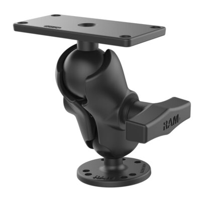RAM® Drill-Down Double Ball Mount for Humminbird Helix 7 - Bild 2
