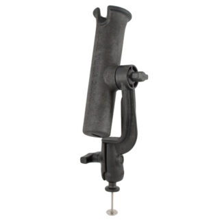 RAM® Tube™ Fishing Rod Holder with Revolution Ratchet and 5-Spot Adapter