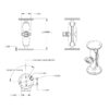 RAM® Universal Double Ball Mount with Two Round Plates - Bild 3
