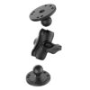 RAM® Universal Double Ball Mount with Two Round Plates - Bild 2