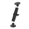 RAM® Universal Double Ball Mount with Two Round Plates - Bild 2