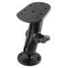 RAM® Drill-Down Double Ball Mount for Humminbird Piranha + More - Bild 2