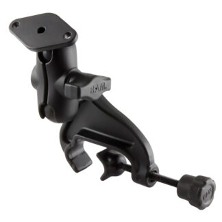 RAM® Double Ball Yoke Clamp Mount with Diamond Plate