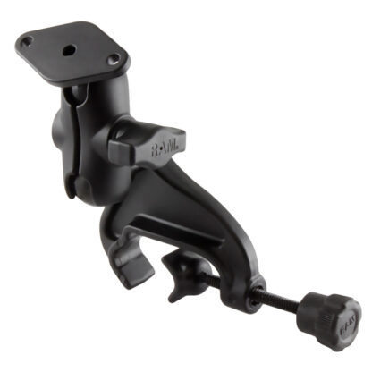 RAM® Double Ball Yoke Clamp Mount with Diamond Plate