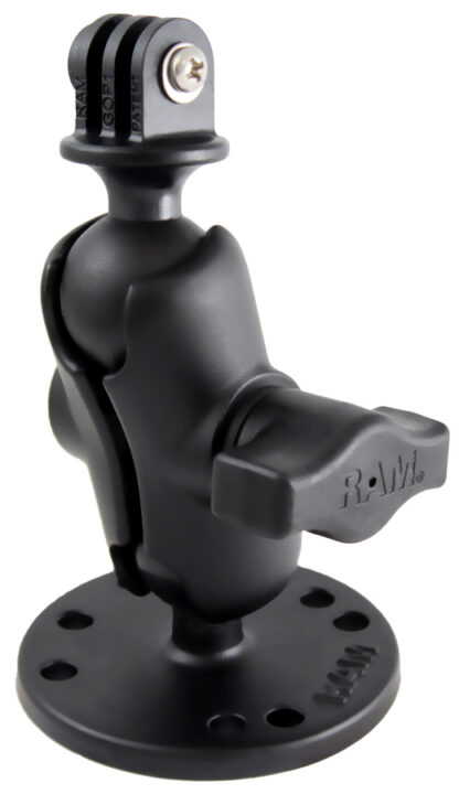 RAM® Drill-Down Double Ball Mount with Universal Action Camera Adapter - Bild 3