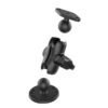 RAM® Universal Drill-Down Double Ball Mount with Diamond 2-Hole Plate - Bild 2