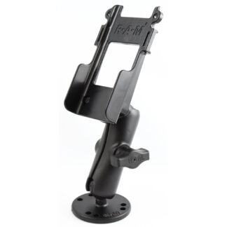 RAM® Drill-Down Mount with Universal Belt Clip Cradle
