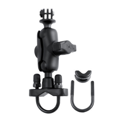 RAM® Handlebar U-Bolt Double Ball Mount with Action Camera Adapter - Bild 3