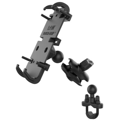 RAM® Quick-Grip™ XL Phone Mount with Handlebar U-Bolt Base - Bild 2
