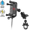 RAM® Tough-Charge™ Waterproof Wireless Charging Motorcycle Mount - Bild 3