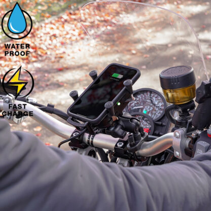 RAM® Tough-Charge™ Waterproof Wireless Charging Motorcycle Mount - Bild 6