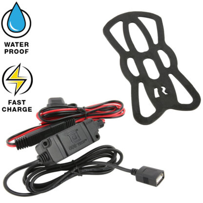 RAM® Tough-Charge™ Waterproof Wireless Charging Motorcycle Mount - Bild 7