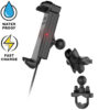 RAM® Quick-Grip™ Waterproof Wireless Charging Handlebar Mount - Bild 3