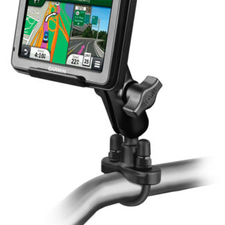 RAM® Handlebar U-Bolt Double Ball Mount for Garmin nuvi 2495LMT + More