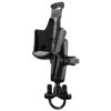 RAM® Handlebar U-Bolt Double Ball Mount for Garmin Rino 110, 120 & 130