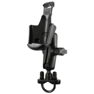 RAM® Handlebar U-Bolt Double Ball Mount for Garmin Rino 110, 120 & 130