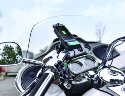 GDS® Universal Phone Dock with Handlebar U-Bolt Base for IntelliSkin® - Bild 4