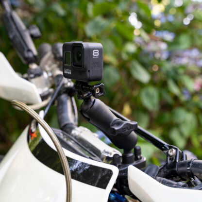 RAM® Handlebar U-Bolt Double Ball Mount with Action Camera Adapter - Bild 6