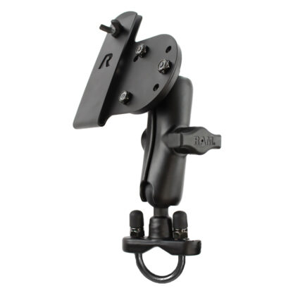 RAM® Handlebar U-Bolt Double Ball Mount with Gun Holster Clip - Bild 2