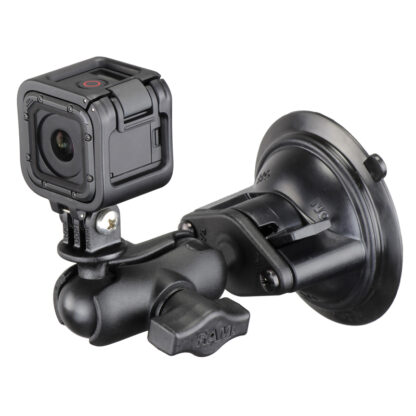 RAM® Twist-Lock™ Suction Cup Mount with Universal Action Camera Adapter - Bild 2