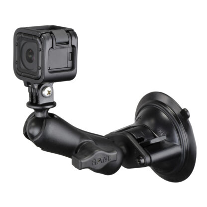 RAM® Twist-Lock™ Suction Cup Mount with Universal Action Camera Adapter - Bild 2