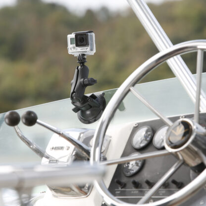 RAM® Twist-Lock™ Suction Cup Mount with Universal Action Camera Adapter - Bild 3